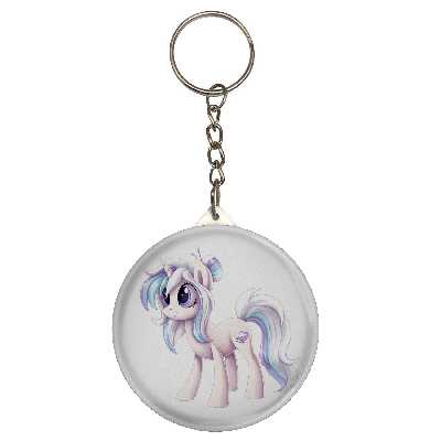 جاکلیدی طرح یونیکورن پونی اسب تک شاخ مدل S10893