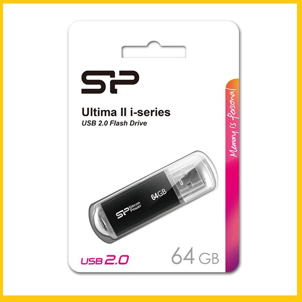 فلش 64 گیگ سیلیکون پاور آلتیما 2 سری آی Silicon Power Ultima II i-Series