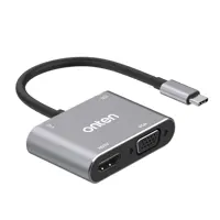 مبدل USB-C به USB-C/HDMI/VGA/USB اونتن مدل OTN-95112