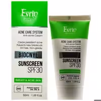 اورین کرم ضد آفتاب بی رنگ SPF30 پوست چرب و جوشدار 50 میل BIOTECH BIOCNYL