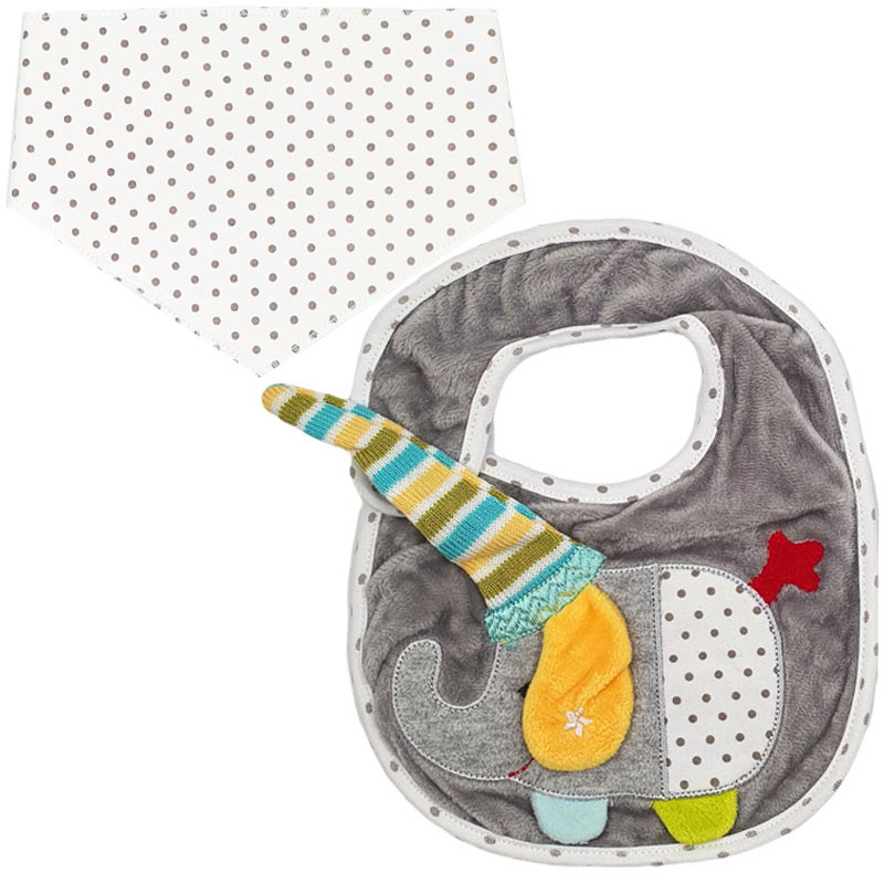 پیش بند مخمل و دستمال گردن فیل Lebe