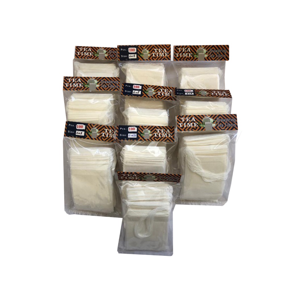 فیلتر چای مدل نخدار Small  ده بسته 100 عددی