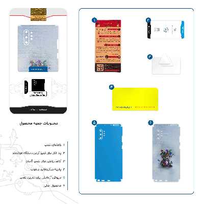 برچسب پوششی ماهوت مدل Collage of surreal Portrait of Women 4-FullSkin مناسب برای گوشی موبایل سامسونگ Galaxy Note 10 Plus