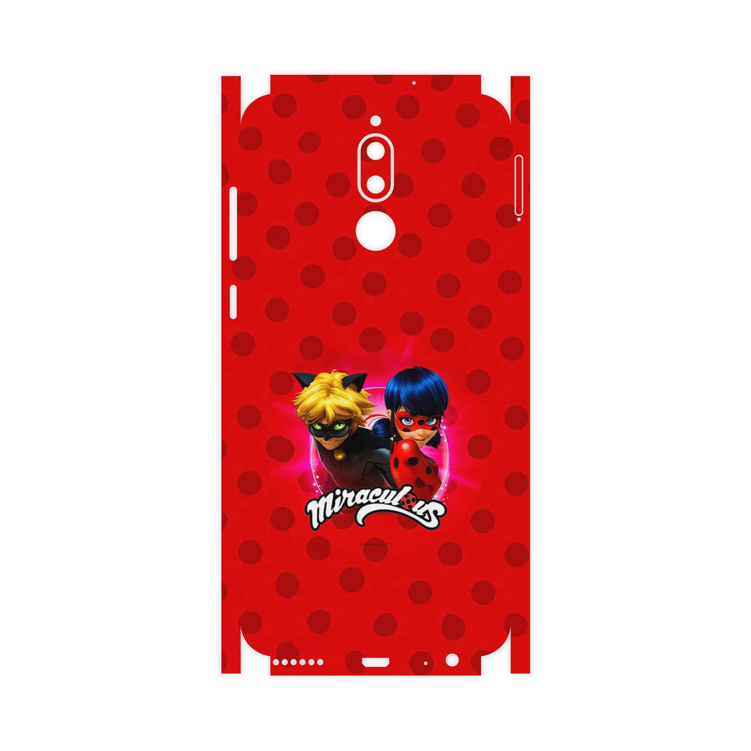 برچسب پوششی ماهوت مدل Ladybug and Cat Noir-FullSkin مناسب برای گوشی موبایل هوآوی Mate 10 Lite