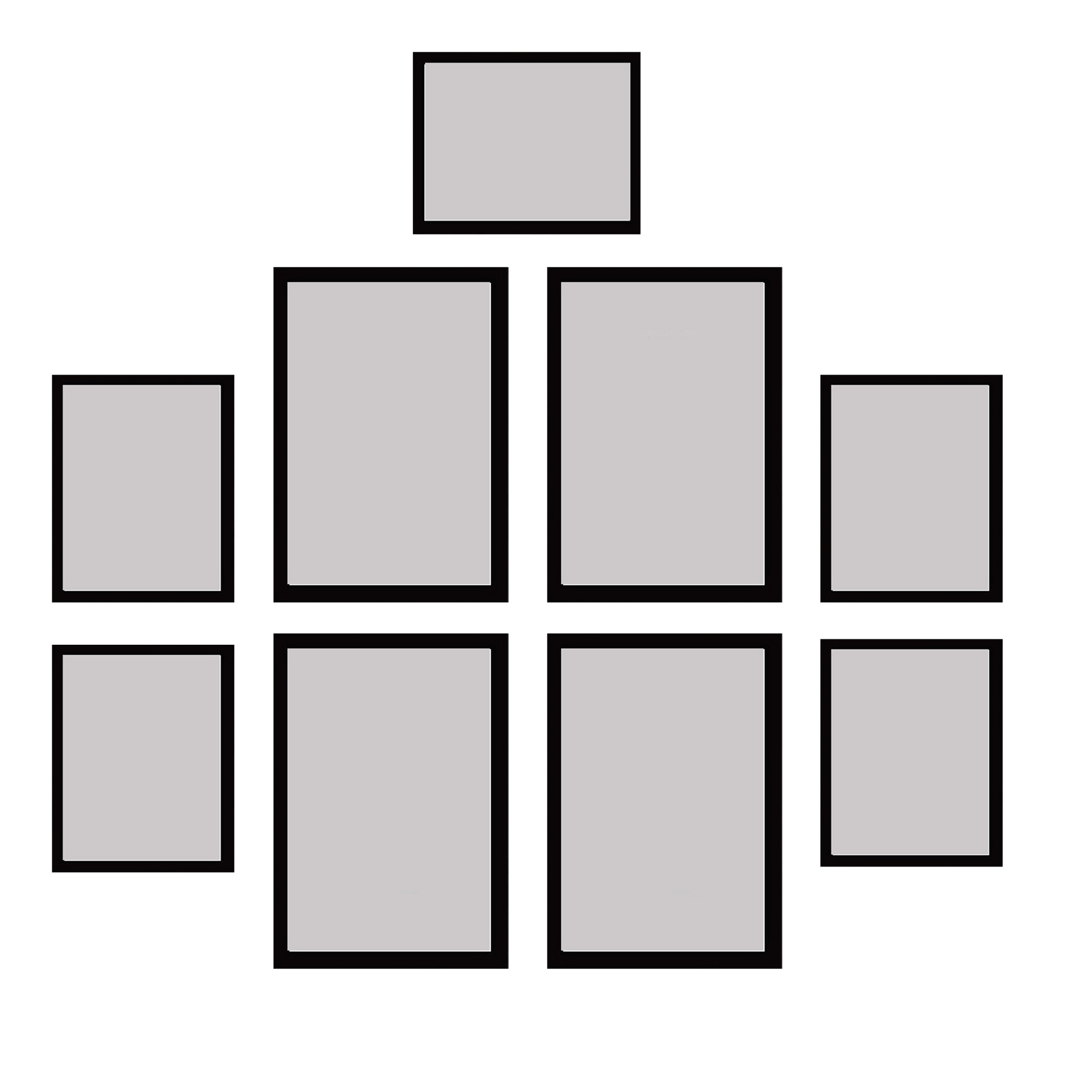 قاب عکس بکلیت مدل 215-25 مجموعه 9 عددی