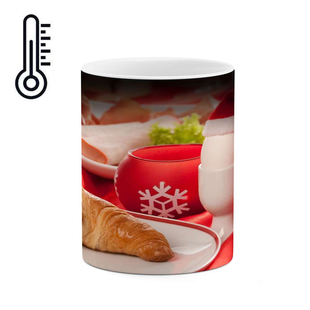 ماگ حرارتی کاکتی طرح صبحانه مدل mgh15852