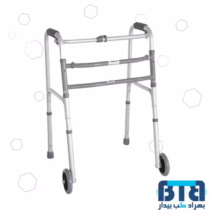 واکر چرخدار تاشو زیکلاس مد مدل CA811G-5