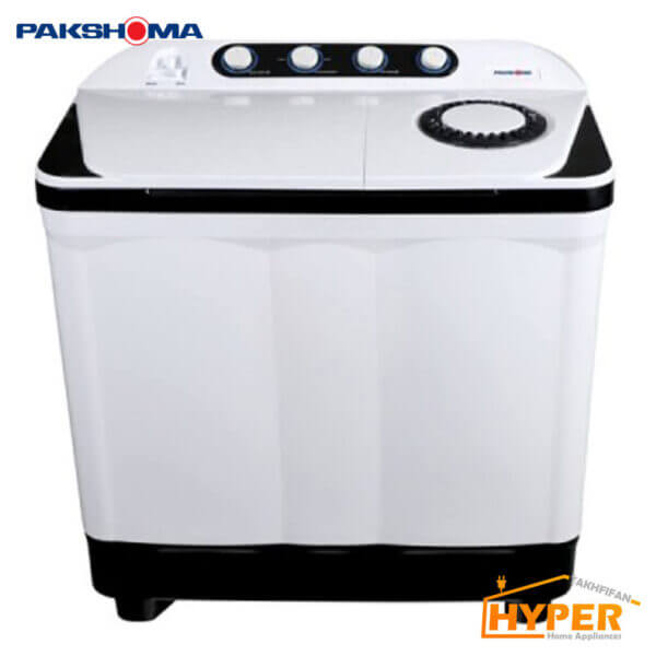 ماشین لباسشویی دوقلو پاکشوما PWF-2154 AJ سفید 21 کیلویی