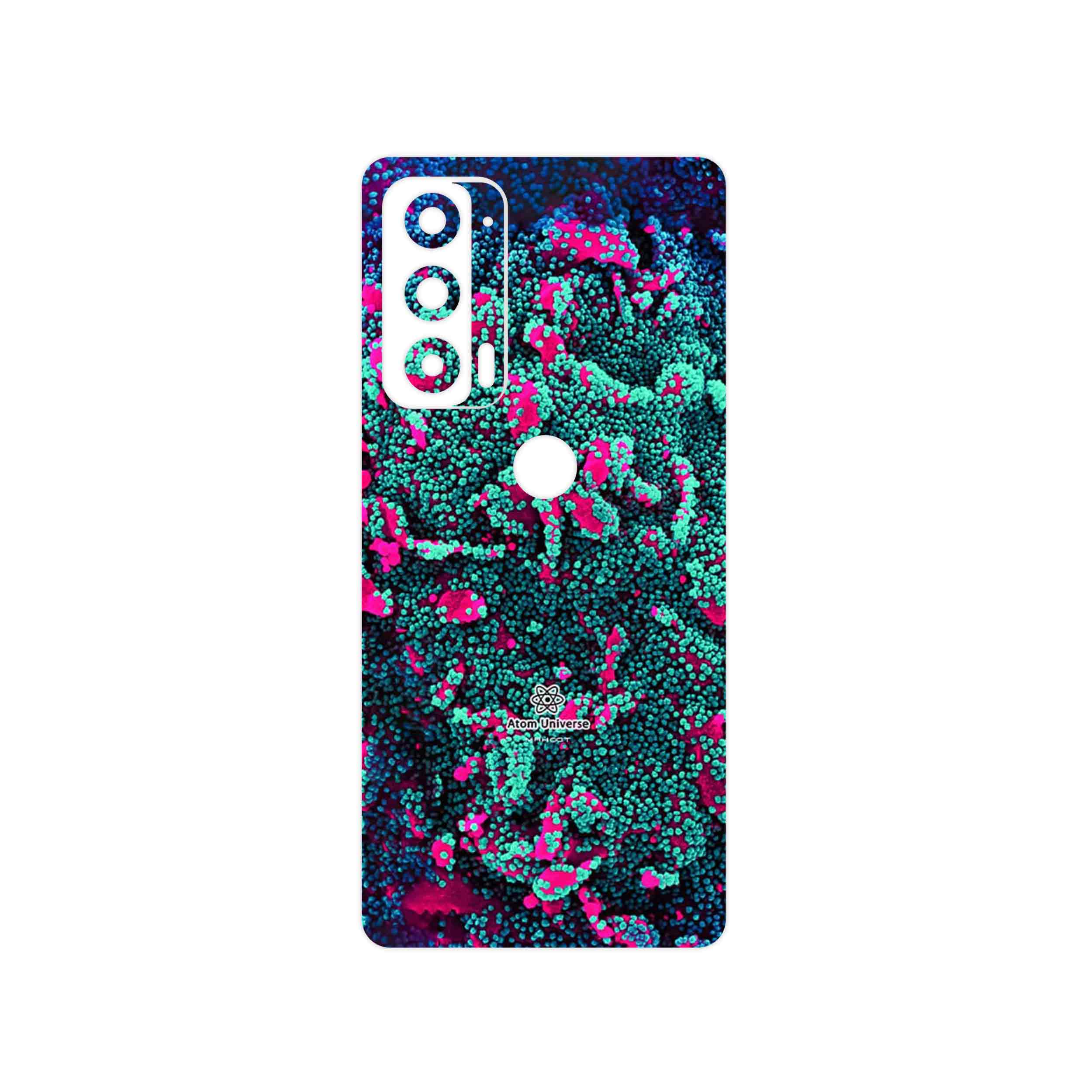 برچسب پوششی ماهوت مدل Atom Universe 8 مناسب برای گوشی موبایل موتورولا Edge 20
