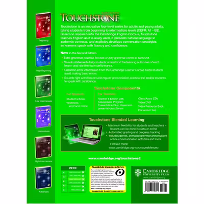 کتاب Touchstone _Second Editionاثر جمعی از نویسندگان انتشارات Cambridge