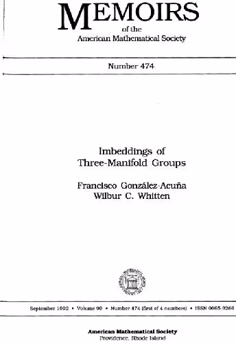 خرید و دانلود نسخه کامل کتاب Imbeddings of three-manifold groups