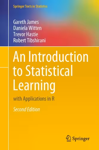 خرید و دانلود نسخه کامل کتاب An Introduction to Statistical Learning: with Applications in R