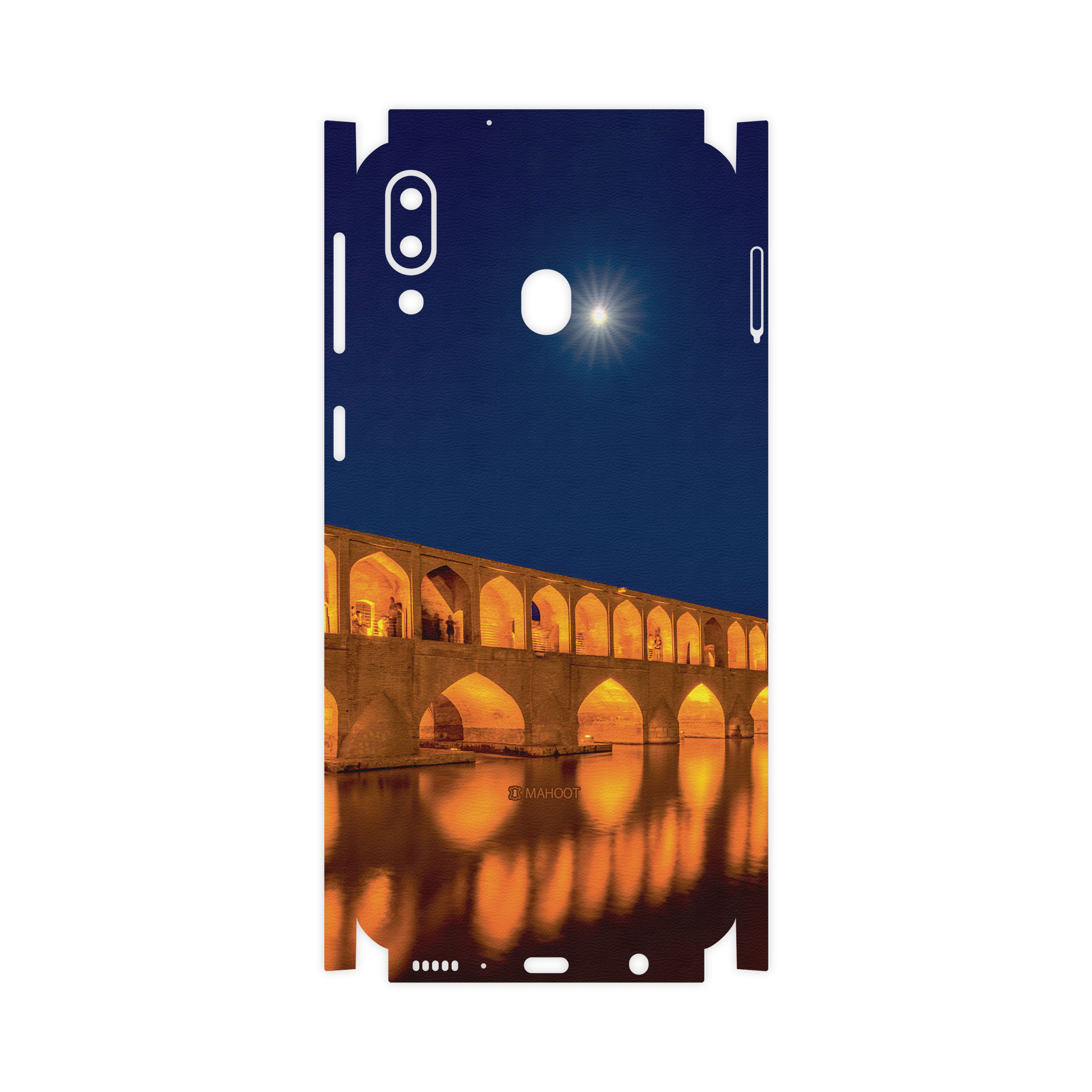 برچسب پوششی ماهوت مدل Full skin-Si-O-Se-Pol مناسب برای گوشی موبایل سامسونگ Galaxy M20