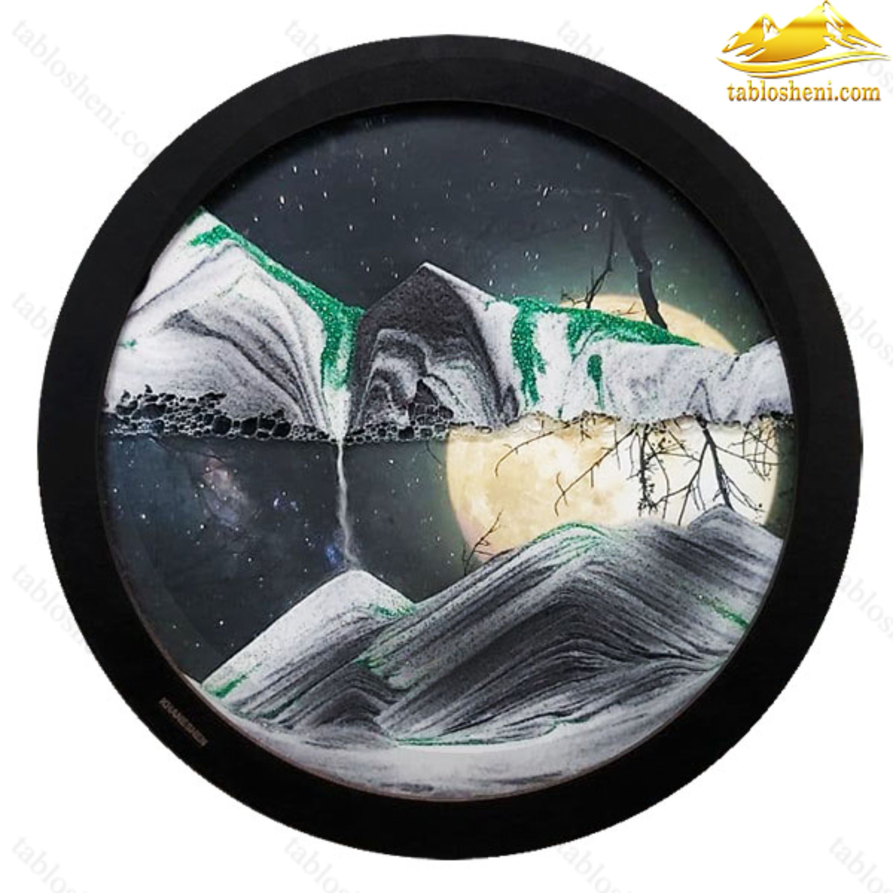 تابلو شنی کد 12 سبز  28 سانتی