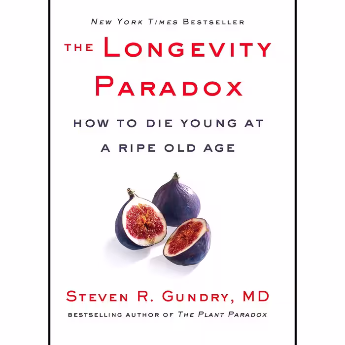 کتاب زبان اصلی The Longevity Paradox How to Die Young at a Ripe Old Age The Plan