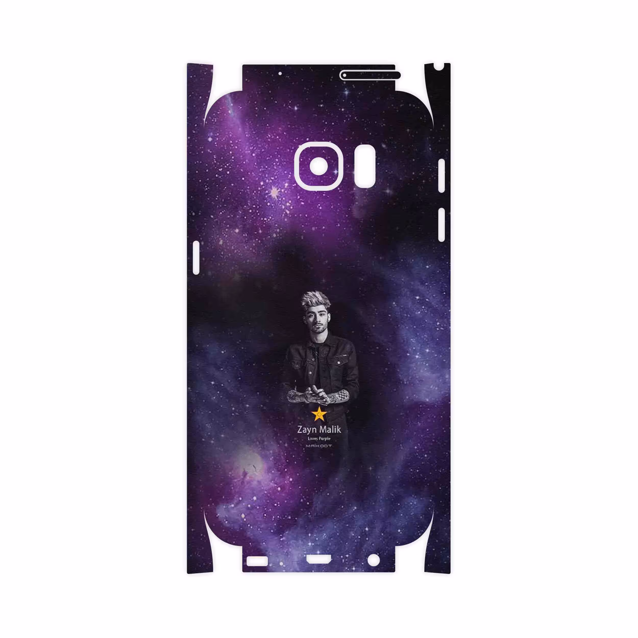 برچسب پوششی ماهوت مدل Zayn Malik-FullSkin مناسب برای گوشی موبایل سامسونگ Galaxy S7