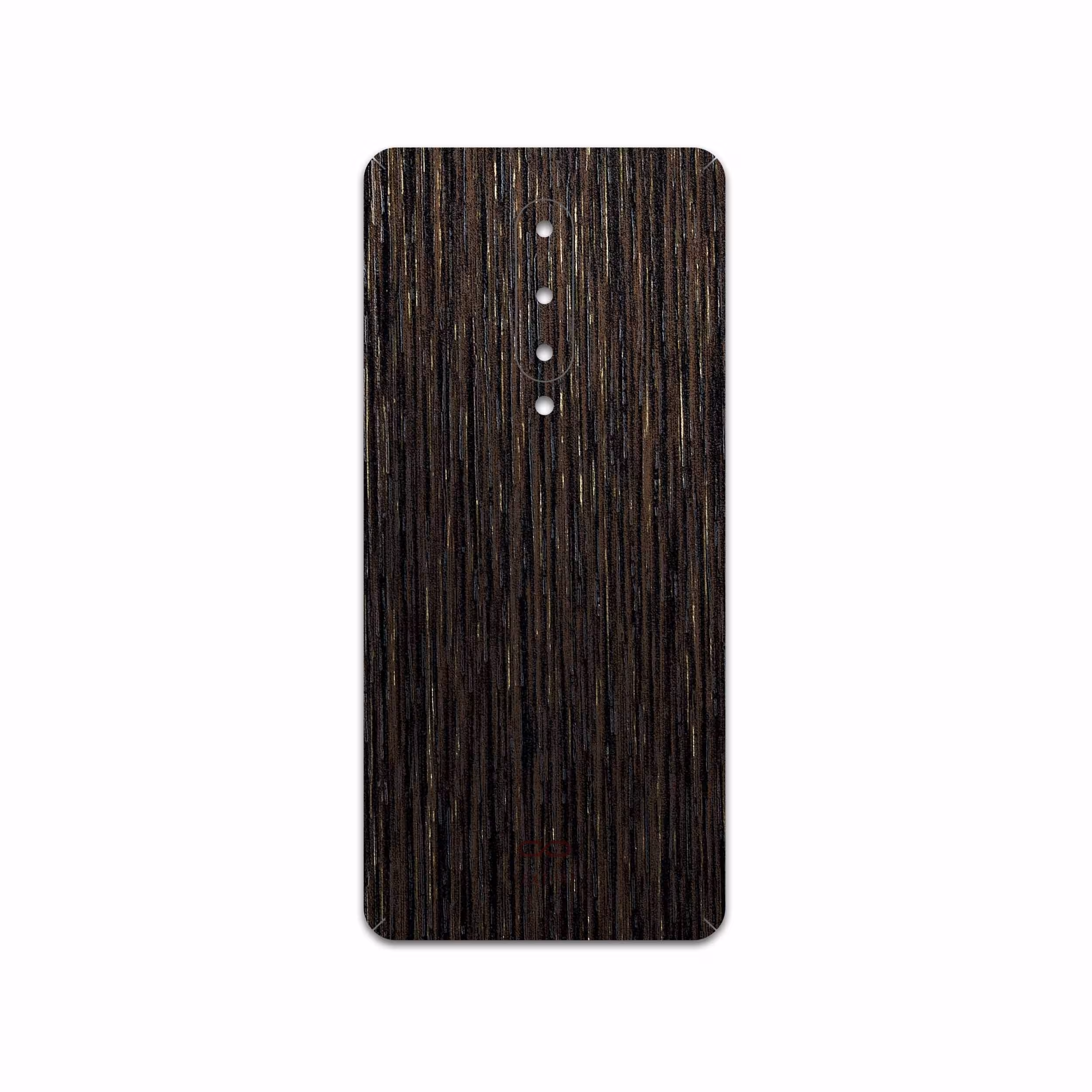 برچسب پوششی ماهوت مدل Dark-Gold-Stripes-Wood مناسب برای گوشی موبایل وان پلاس 8