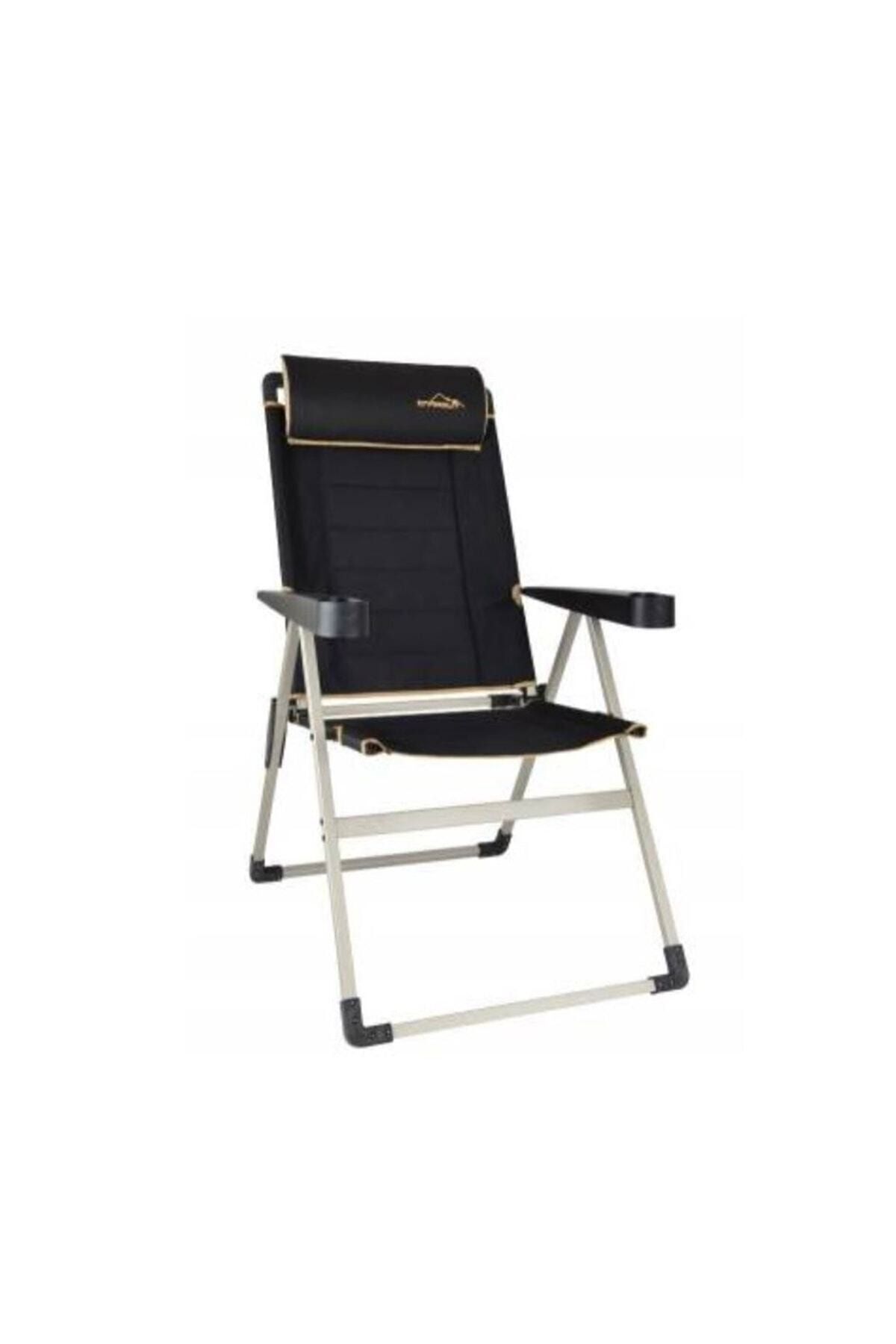 صندلی کمپ مشکی سیاه کمپینگ لوکس تاشو اورجینال campout