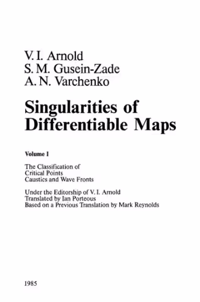 خرید و دانلود نسخه کامل کتاب Singularities of differentiable maps