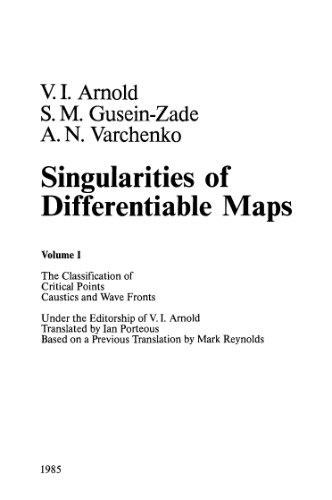 خرید و دانلود نسخه کامل کتاب Singularities of differentiable maps