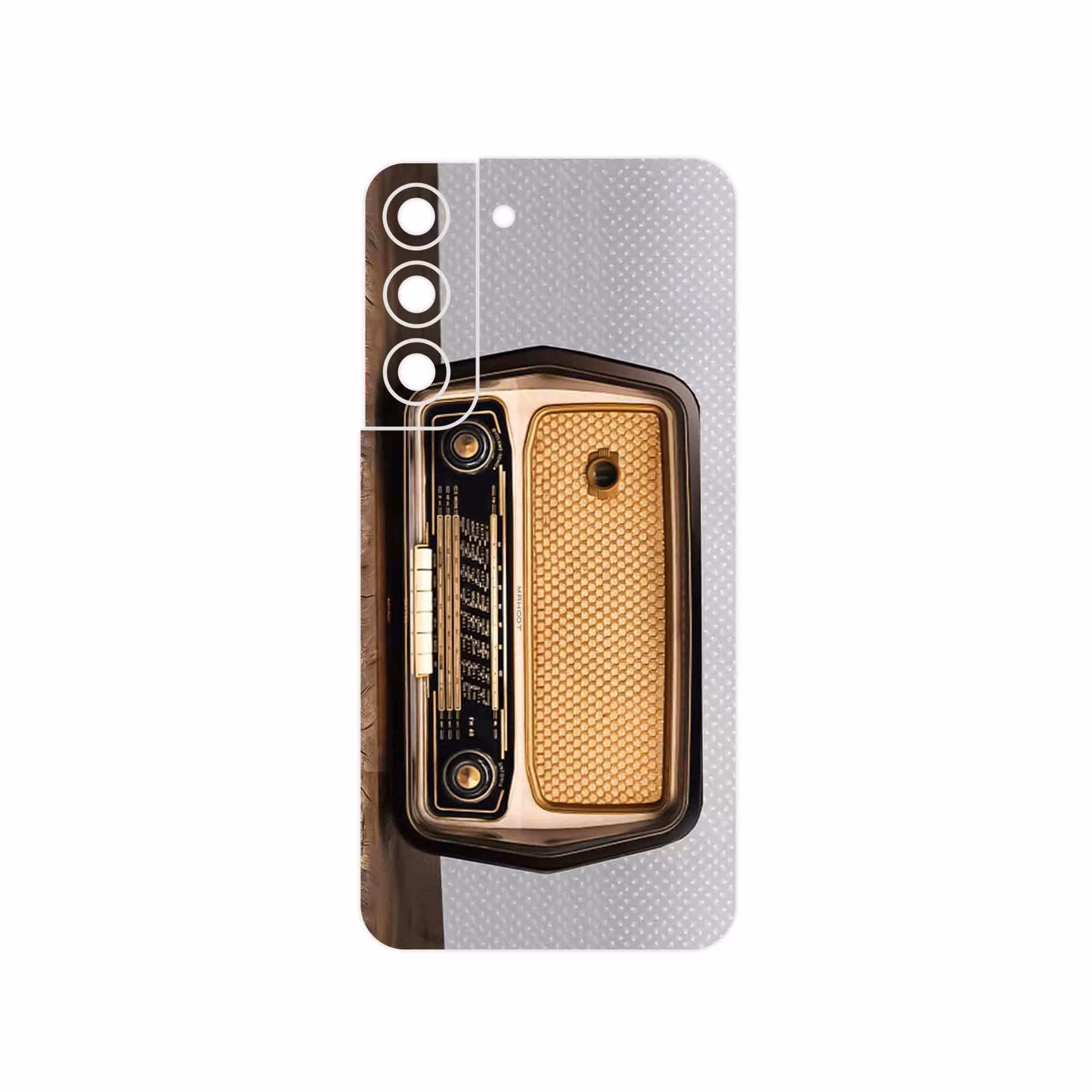 برچسب پوششی ماهوت مدل Radio Nostalgia مناسب برای گوشی موبایل سامسونگ Galaxy S22 5G