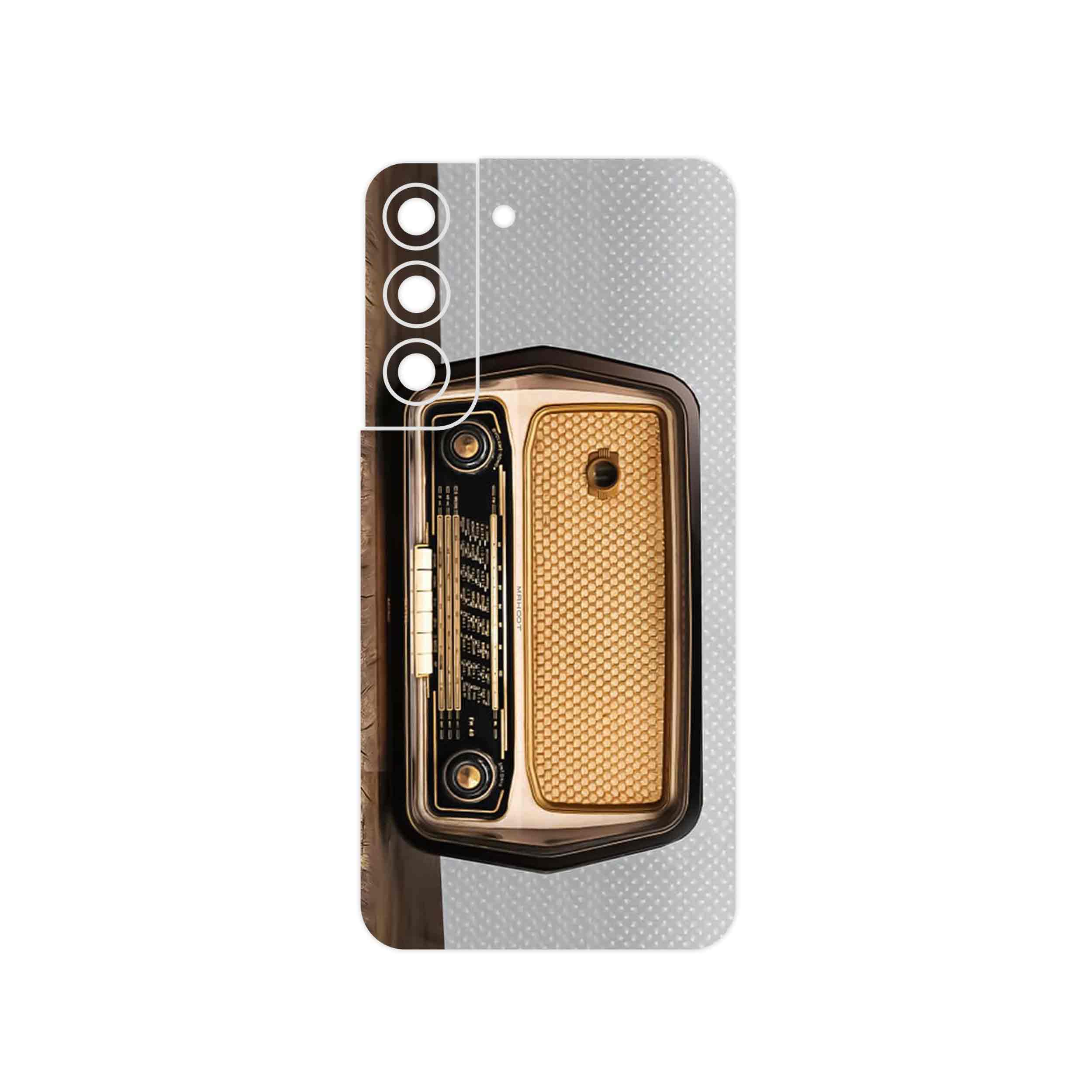 برچسب پوششی ماهوت مدل Radio Nostalgia مناسب برای گوشی موبایل سامسونگ Galaxy S22 5G