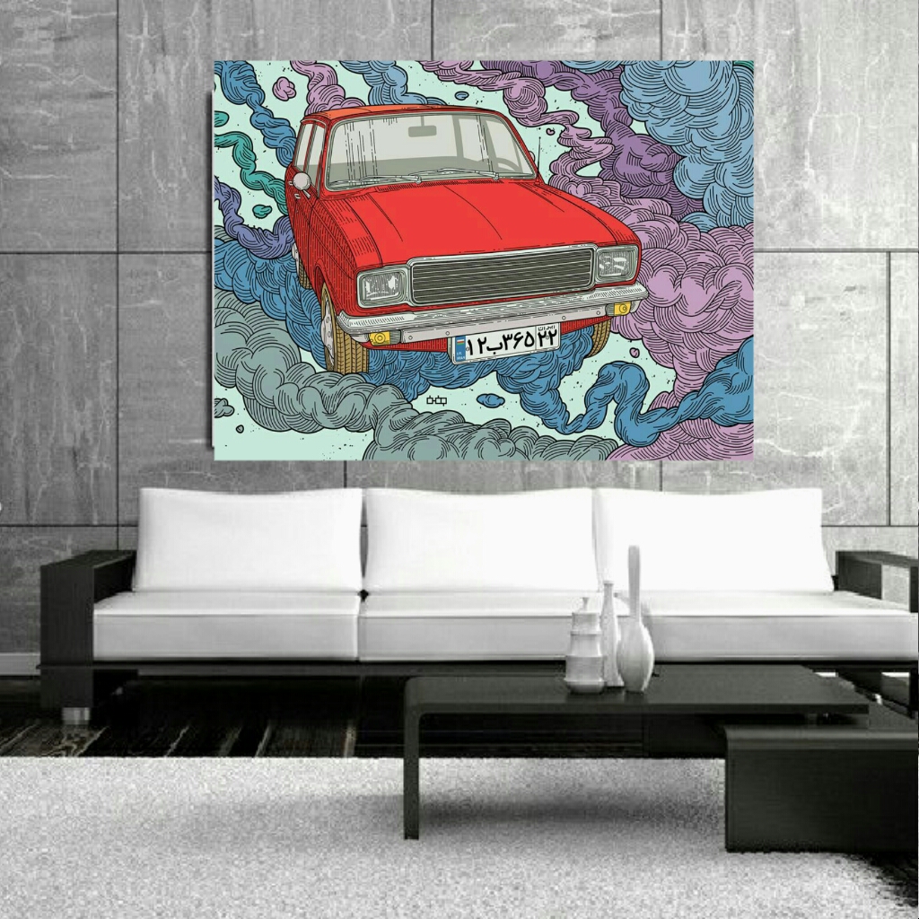 تابلو بوم طرح پیکان کدBH240