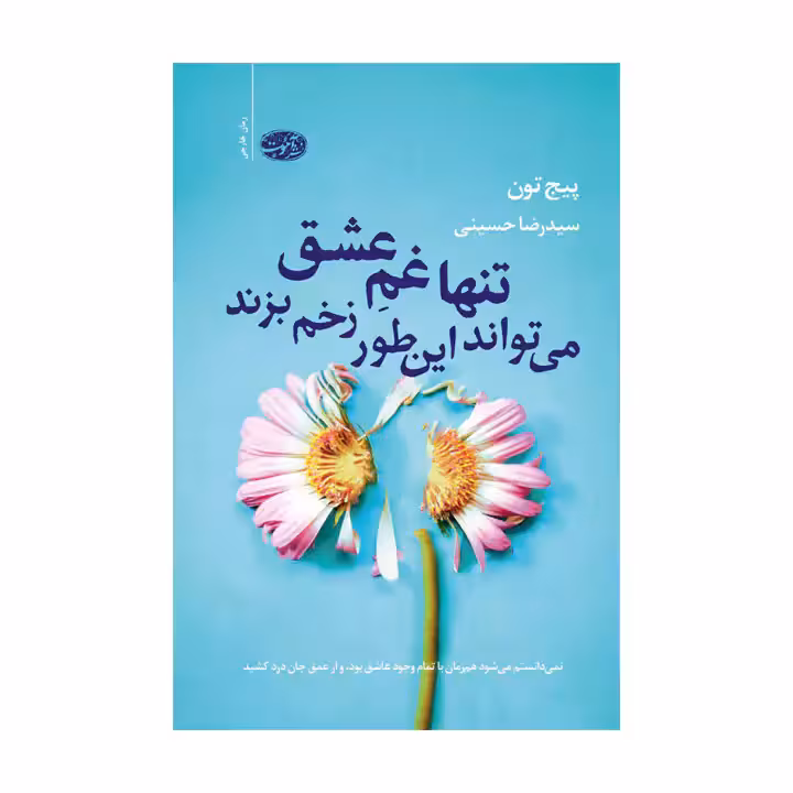 کتاب تنها غم عشق می‌تواند این طور زخم بزند