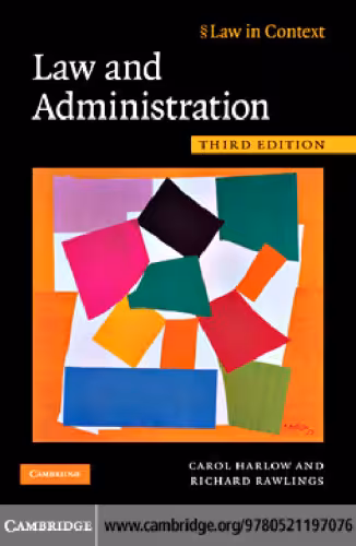 خرید و دانلود نسخه کامل کتاب Law and Administration, Third Edition