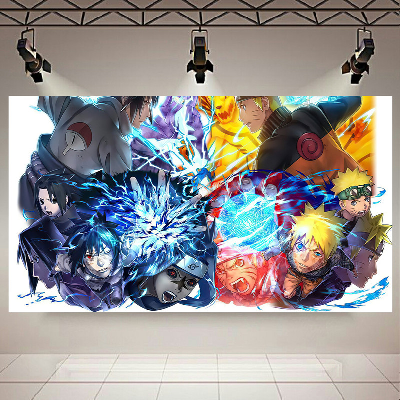 تابلو شاسی طرح انیمه مدل Naruto کد AR3140 | دنیای قاب