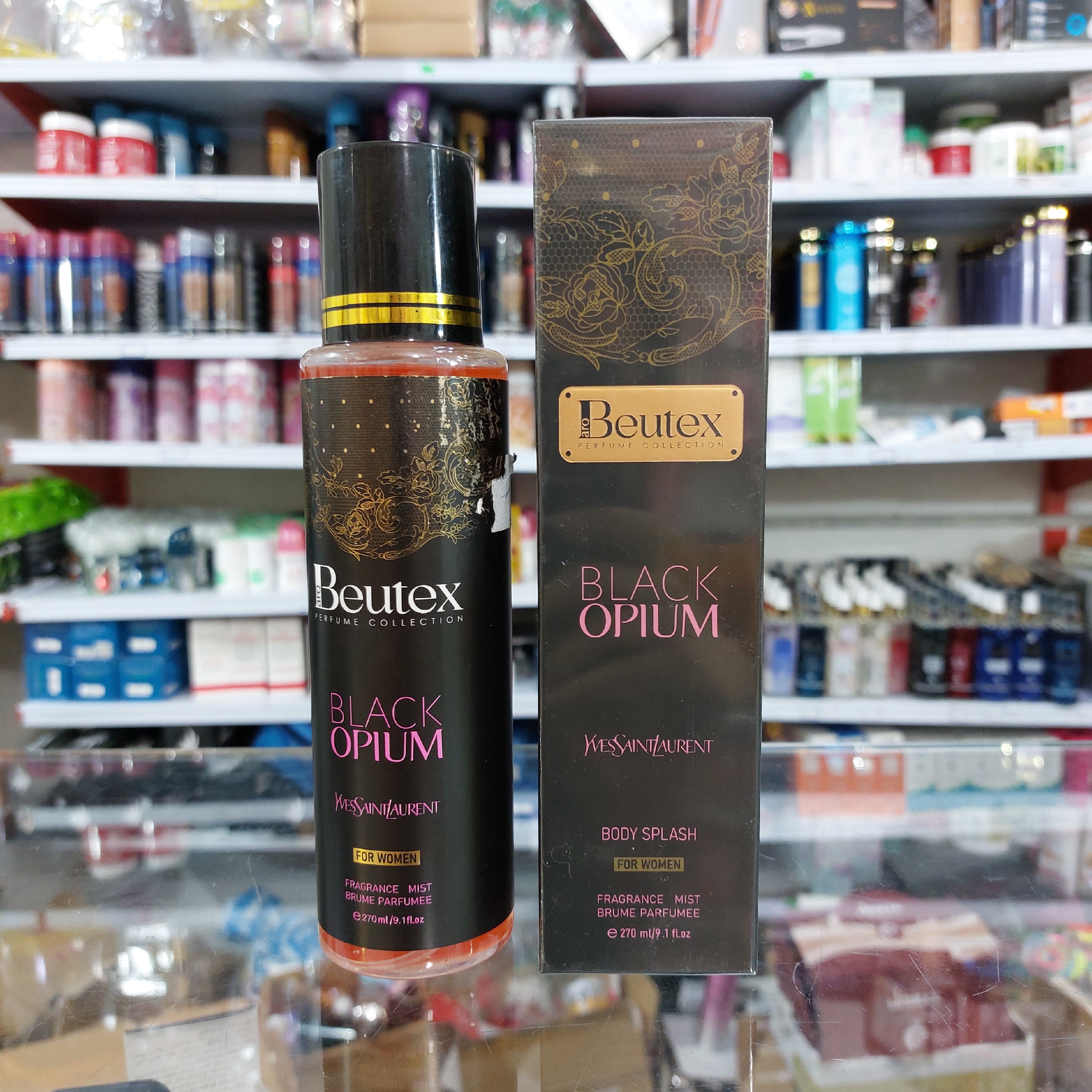 بادی اسپلش بلک اوپیوم بیوتکس زنانه بادی زنانه بیوتکس بادی اسپلش