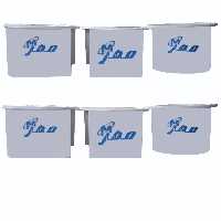 قالب شمع مهر مدل SET06 مجموعه 6 عددی