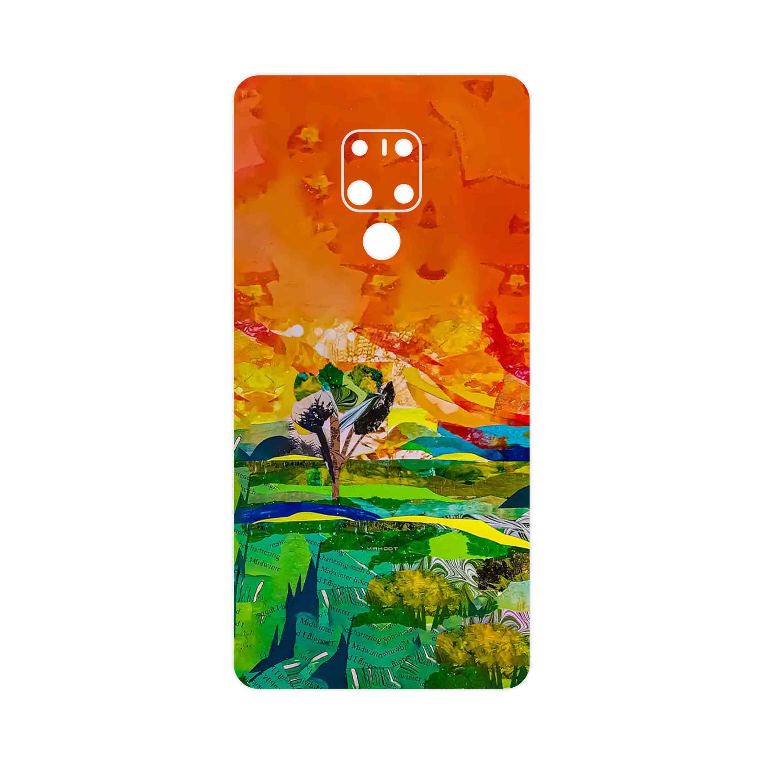 برچسب پوششی ماهوت مدل Collage of Painting مناسب برای گوشی موبایل هوآوی Mate 20 X