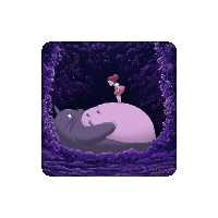 زیرلیوانی طرح انیمه همسایه من توتورو کد 8014444