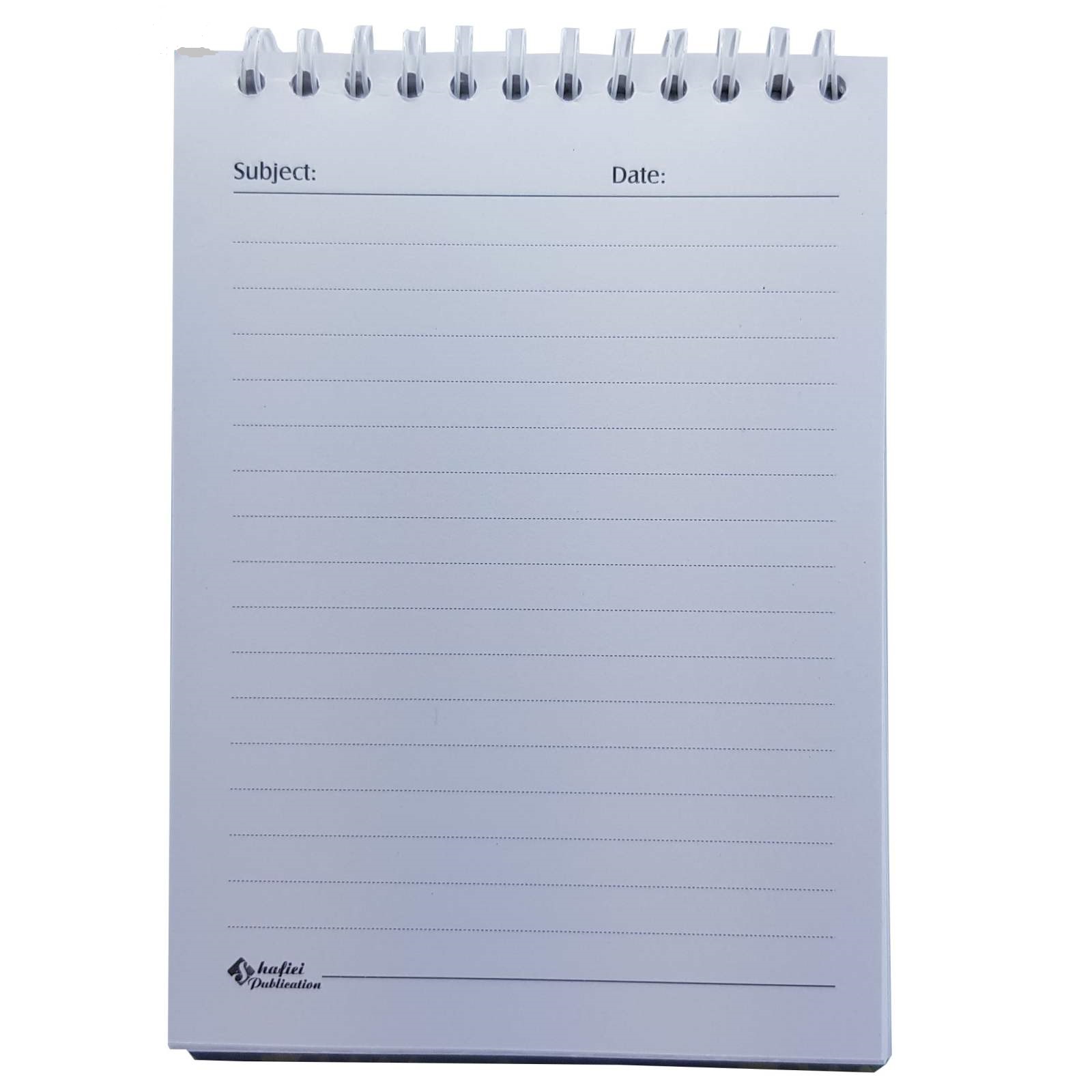 دفترچه یادداشت شفیعی کد 65 سایز A6