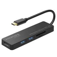 هاب پنج پورت  USB-C پرومیت مدل COREHUB-C