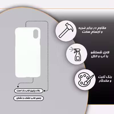 کاور گارد قاب مدل فانتزی مناسب برای گوشی موبایل اپل iPhone x/xs