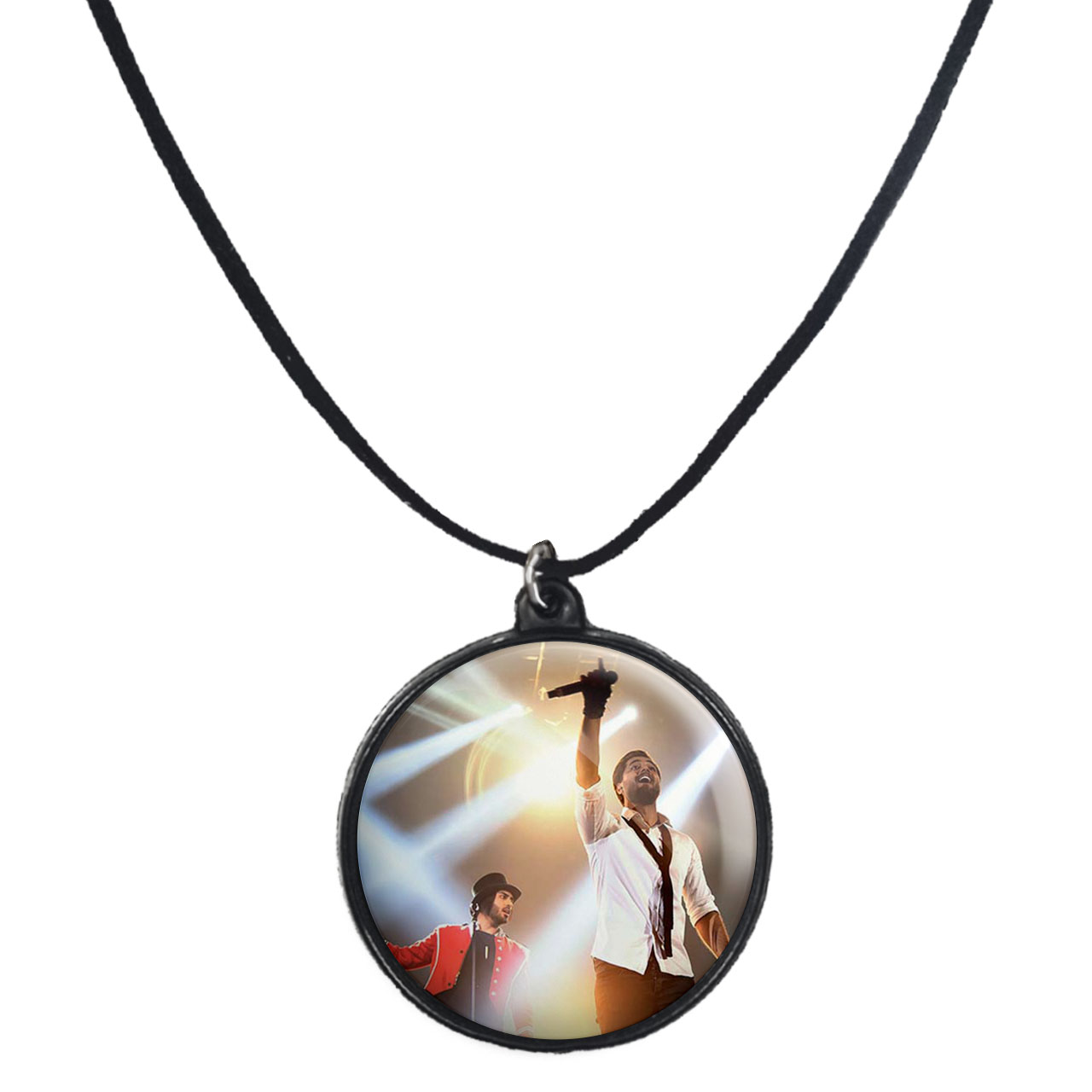 گردنبند پرمانه طرح ماکان بند کد pmb.8554 مدل دو طرفه