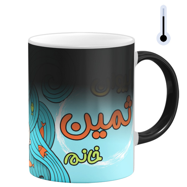 ماگ حرارتی مدل لیوان ثمین خانم