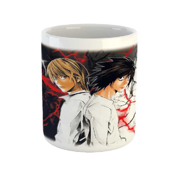 ماگ طرح انیمه‌ی دفترچه مرگ DEATH NOTE کد 007
