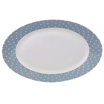 سرویس غذاخوری 28 پارچه چینی زرین ایران سری ایتالیا اف مدل والنسیا درجه یک