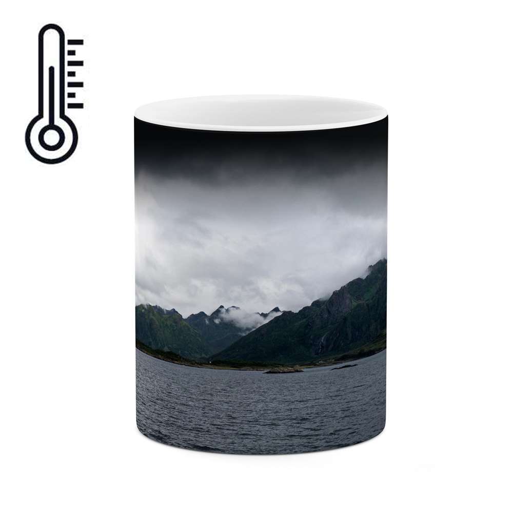 ماگ حرارتی طرح منظره زیبا  مدل mgph13619