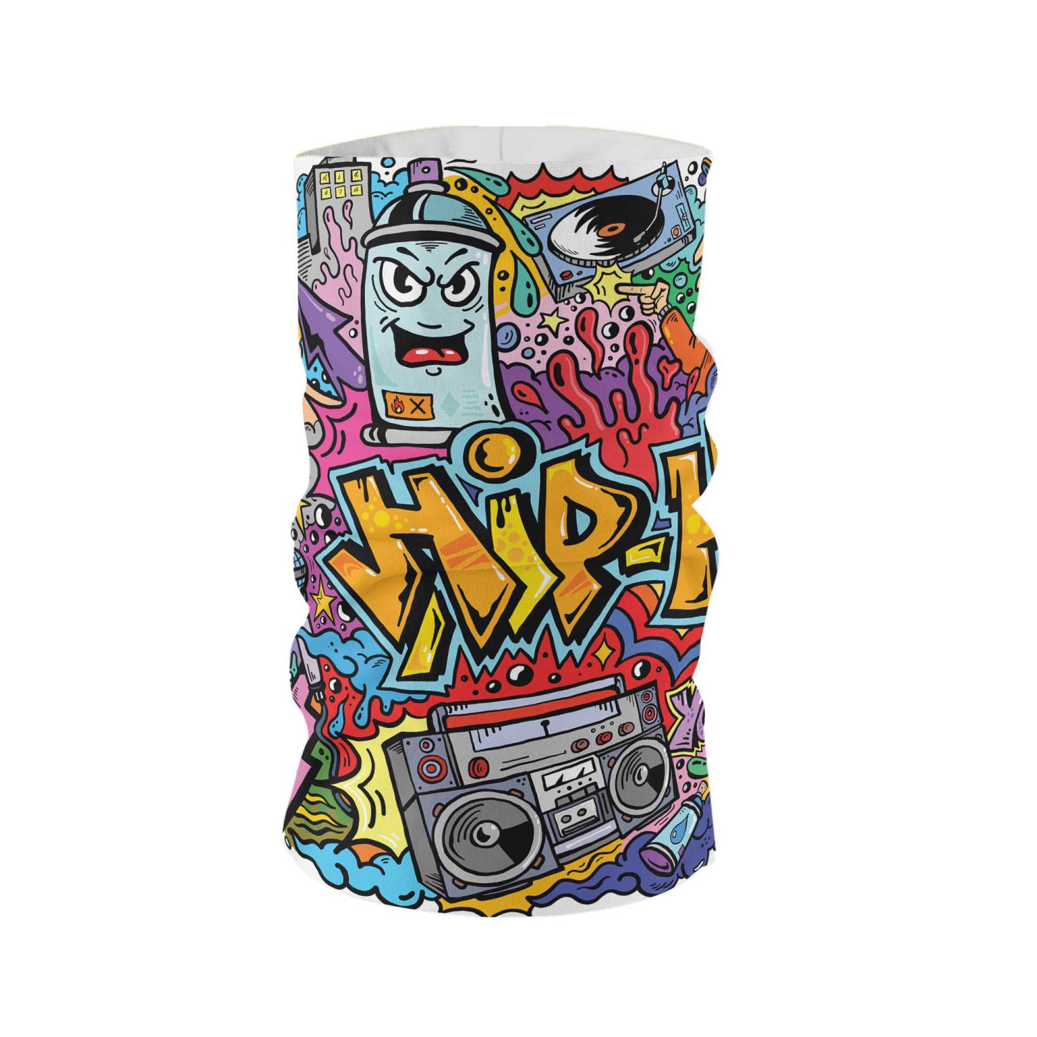 دستمال سر و گردن هاماگراف مدل هیپ هاپ