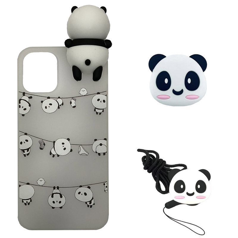 کاور مدل TD-001 مناسب برای گوشی موبایل اپل IPhone 12 Mini به همراه پایه نگهدارنده و بند