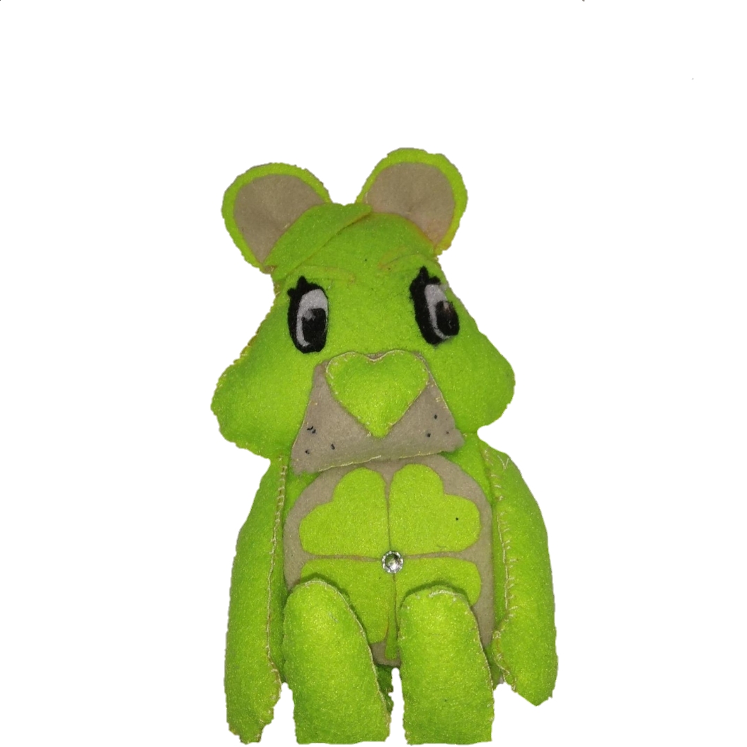 عروسک نمدی مدل خرس مهربان ۲