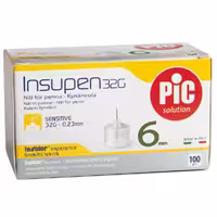 سر سوزن تزریق انسولین پیک سایز PIC 6MM | فروشگاه اینترنتی تاتا کالا