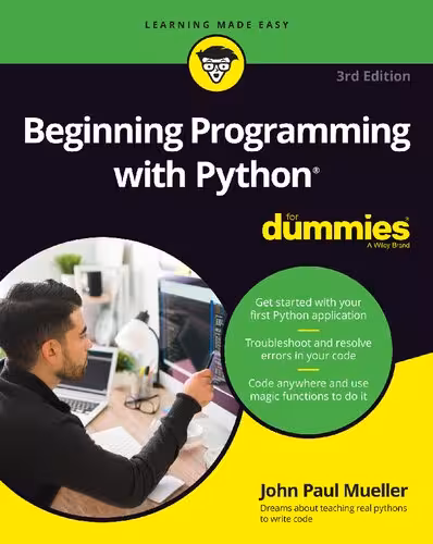خرید و دانلود نسخه کامل کتاب Beginning Programming with Python For Dummies