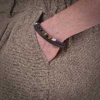 دستبند چرمی