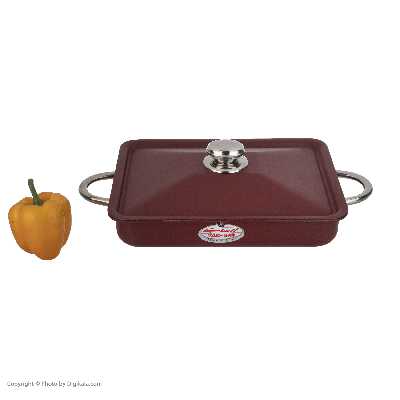 تابه پخت ماهی و مرغ زرساب مدل گرانیتا کد GT129D سایز 32