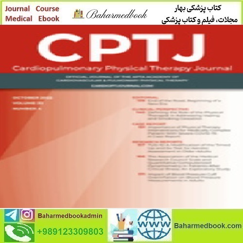 Cardiopulmonary Physical Therapy Journal Volume 33 1 to 4 2022